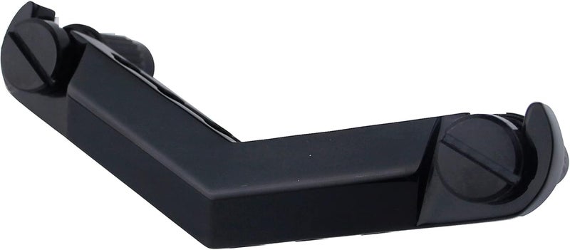 guyker Guitar Stop Bar Tailpiece with Anchors and Studs Replacement Part Compatible with Les Paul LP SG Style 6 String Electric Guitar - GK21, Black - Image 1